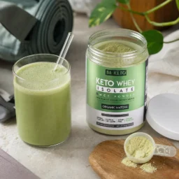 Proteína keto con mct – matcha 300g