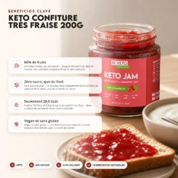 Mermelada keto™ muy fresas 200g