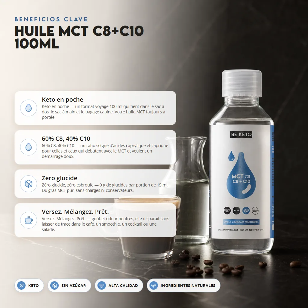 Aceite MCT C8+C10 100ml