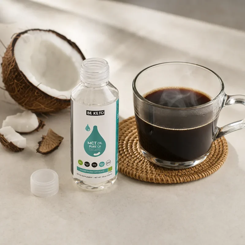 Aceite mct bio 100% c8 puro 100ml