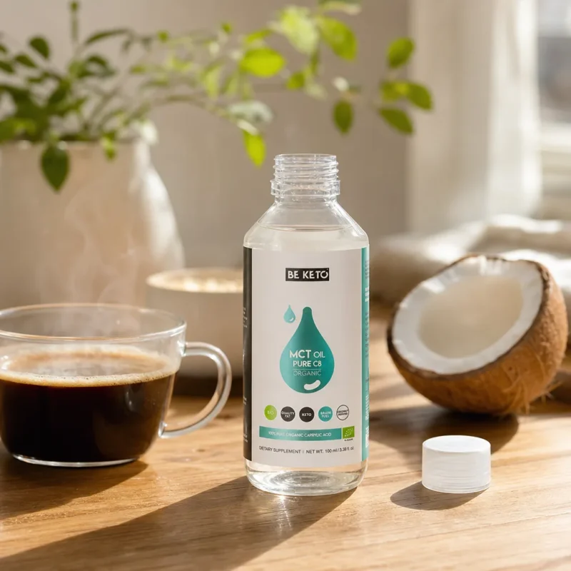 Aceite mct bio 100% c8 puro 100ml