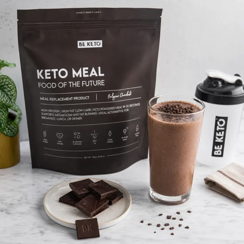Batidos sustitutivos keto – chocolate belga 700g