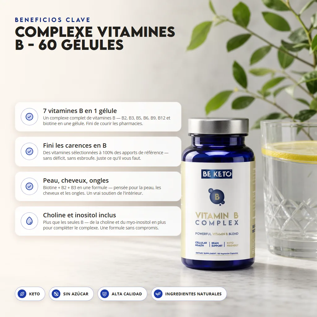 Complejo Vitamina B – 60 cápsulas