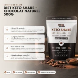 Batidos keto diet – chocolate natural 500g