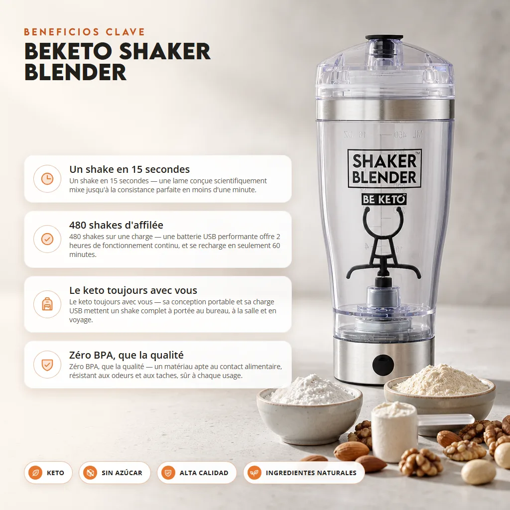 Batidora Shaker BeKeto