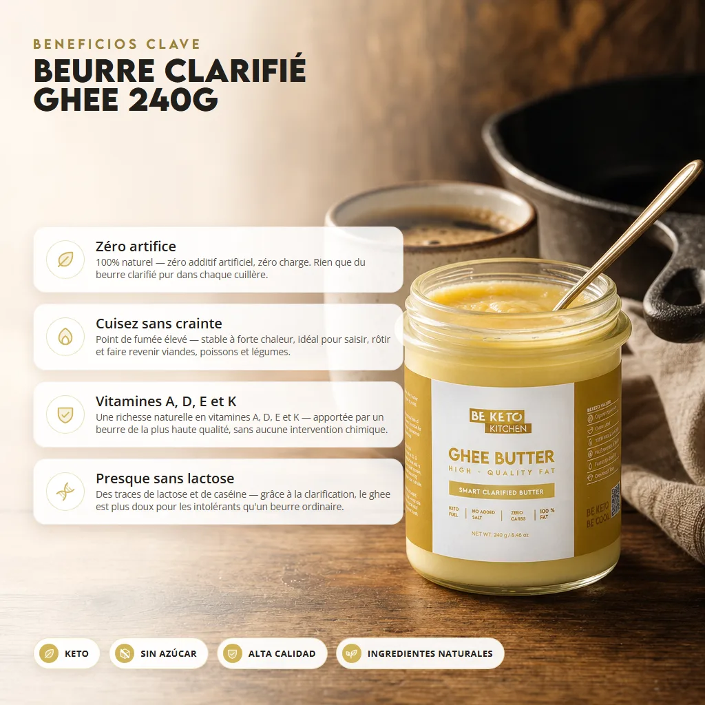 Mantequilla Clarificada Ghee 240g