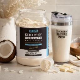 Proteína keto con mct – coco y chocolate blanco 800g