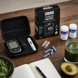 Gluketo meter – medidor de glucosa y cetonas (kit de inicio)