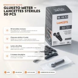 Gluketo meter – lancetas estériles 50uds.