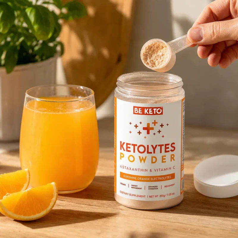 Electrolitos ketolytes en polvo – naranja solar 200g