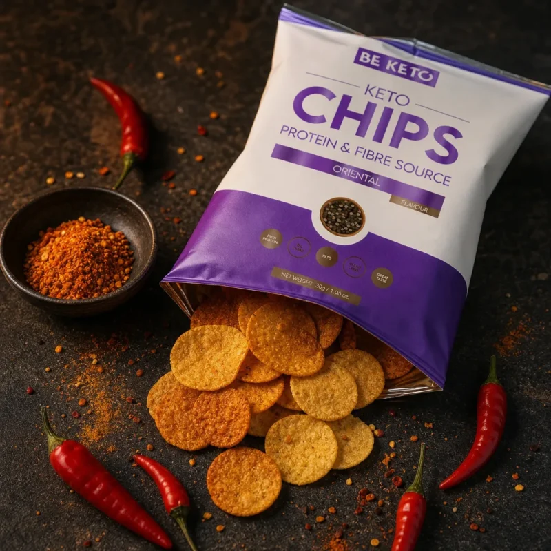 Chips keto – picantes orientales 30g