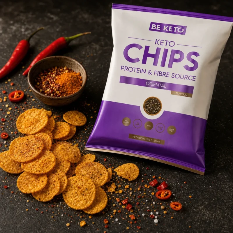 Chips keto – picantes orientales 30g