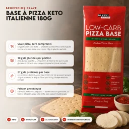 Base pizza keto italiana 180g