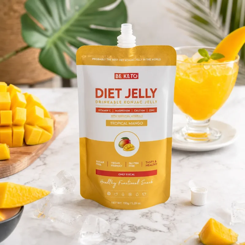 Gelatina konjac & minerales – mango tropical 150g