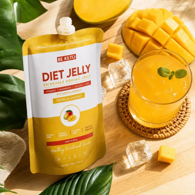 Gelatina konjac & minerales – mango tropical 150g