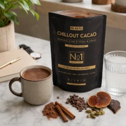 Cacao Ceremonial – Chillout (Aceite MCT & Reishi) – Canela & Cardamomo 250g – Lifestyle 1 Cacao ceremonial – chillout (aceite mct & reishi) – canela & cardamomo 250g