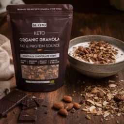 Granola keto bio – cacao y chocolate 250g
