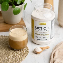 Aceite mct en polvo – vainilla francesa 800g