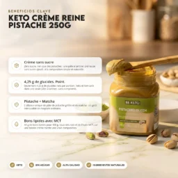 Crema Keto™ Reina Pistacho 250g – Benefit Crema keto™ reina pistacho 250g