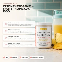 Cetonas exógenas – frutas tropicales 150g