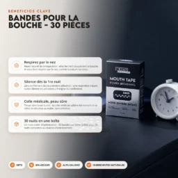 Parches bucales (mouth tape) – 30 unidades