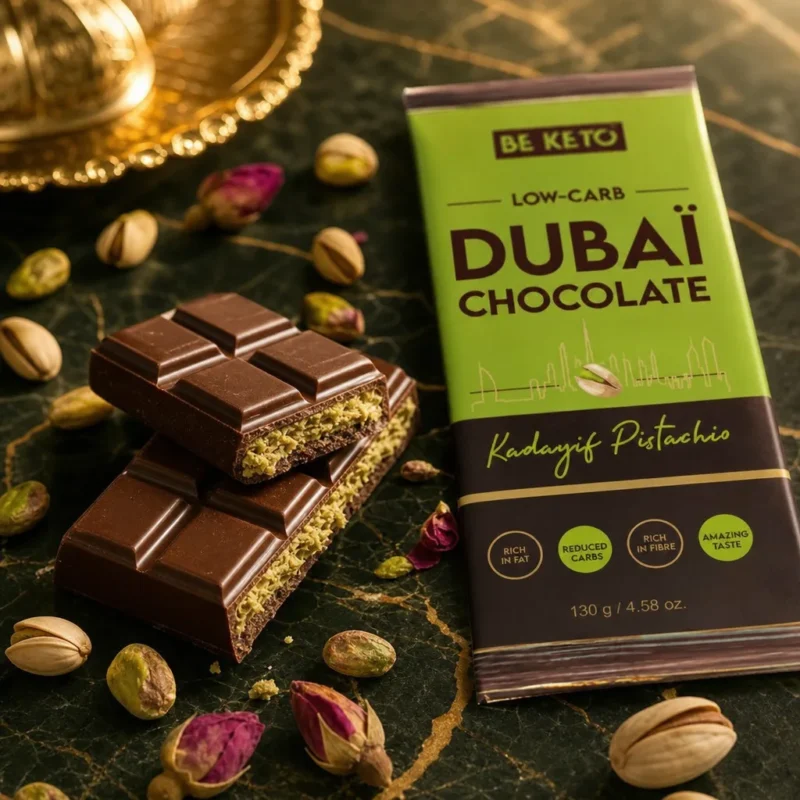Chocolate keto de dubái 130g