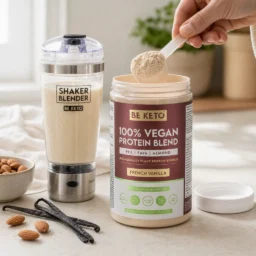 Proteína Vegana – Vainilla Francesa 500g – Lifestyle 1 Proteína vegana – vainilla francesa 500g