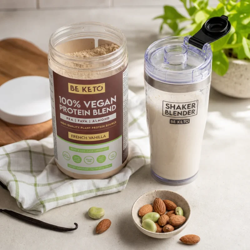 Proteína Vegana – Vainilla Francesa 500g – Lifestyle 2 Proteína vegana – vainilla francesa 500g