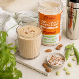 Proteína vegana – caramelo salado 500g