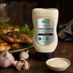 Salsa de ajo keto 390g
