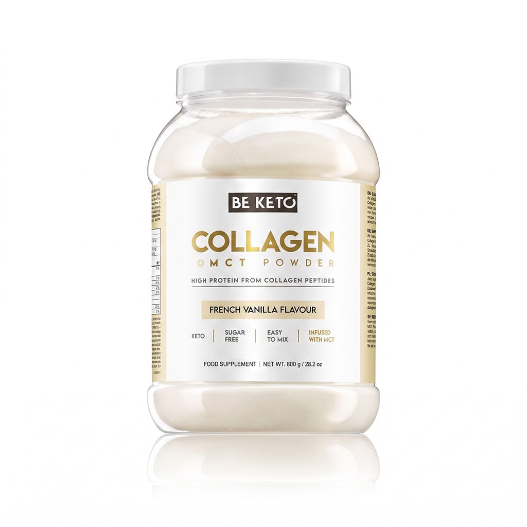Colágeno Keto con MCT – Vainilla Francesa 800g