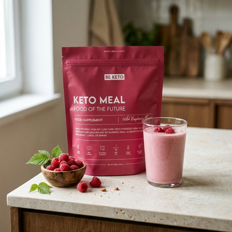 Batidos sustitutivos keto – frambuesa silvestre 700g