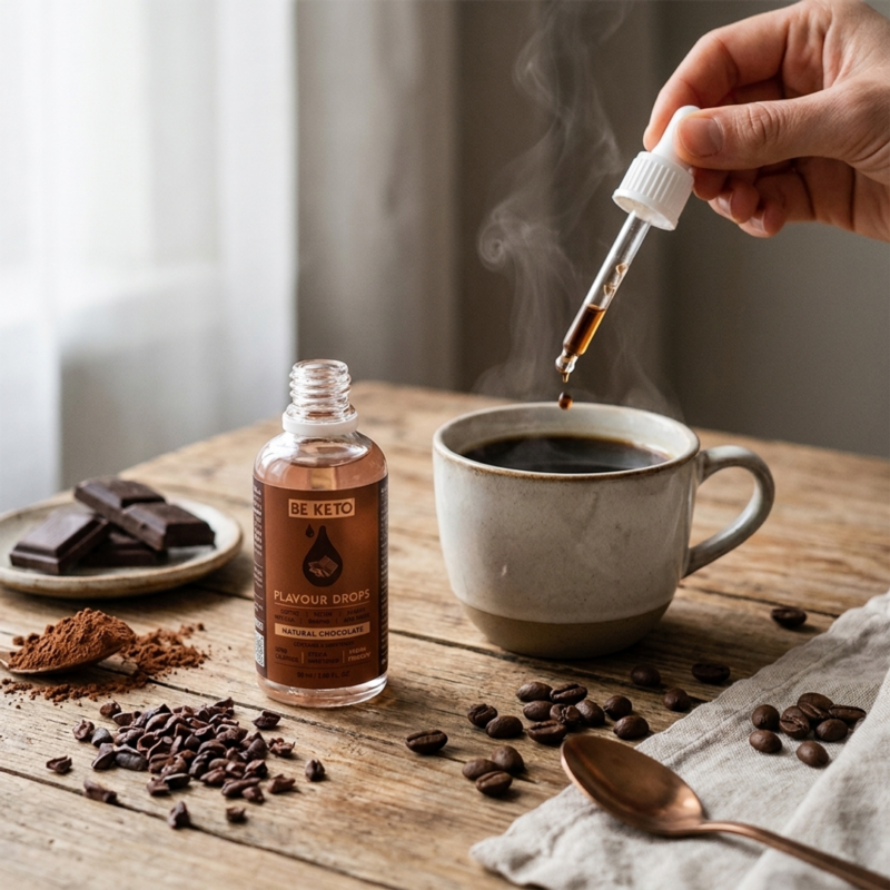 Gotas saborizantes – chocolate natural 50ml