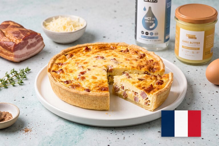 Keto quiche lorraine 1