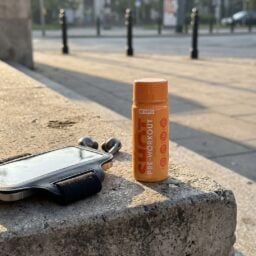 Shot pre-entreno – melocotón blanco